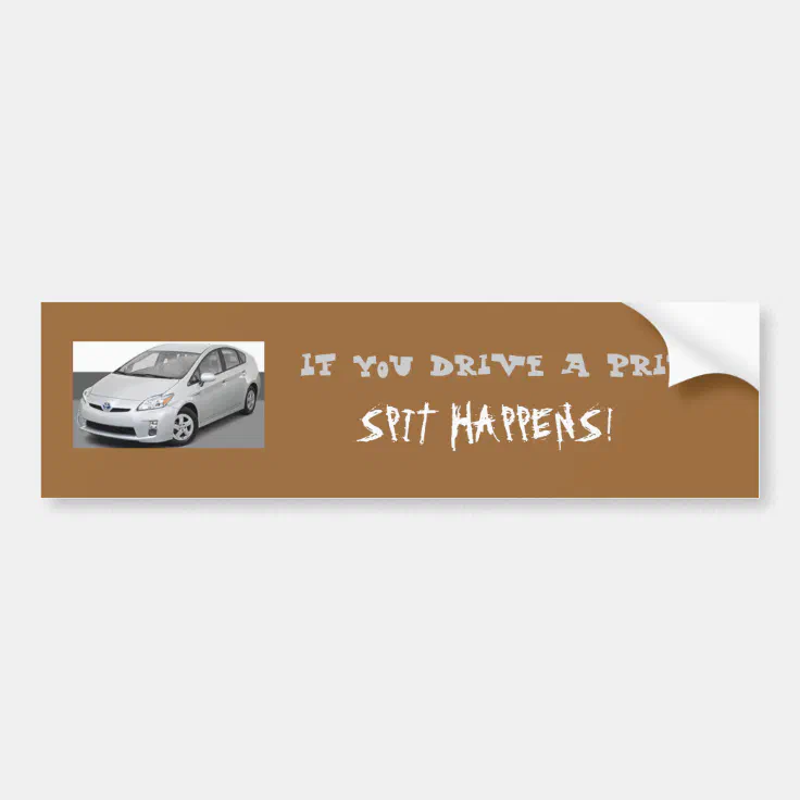 Prius Bumper Sticker | Zazzle