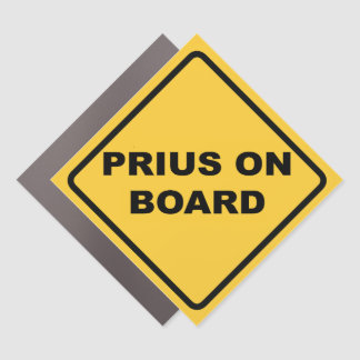 Prius on Board Car Magnet
