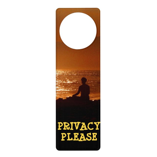 Privacy Please,Do Not Disturb_ Door Hanger (Front)