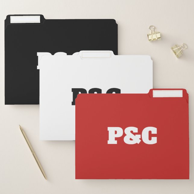Private and Confidential Set of File Folders (Set)