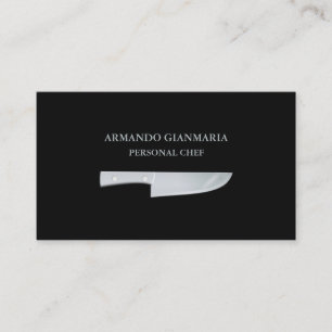 Private Chef Business Card Template