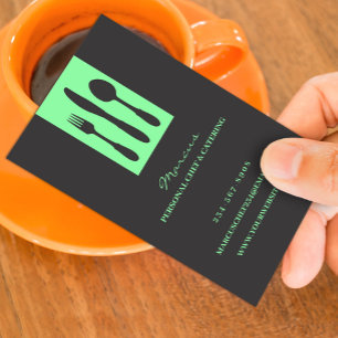Private Chef Business Card Template
