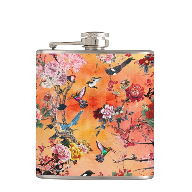 Private Chinese Garden (II) Flask (Front)