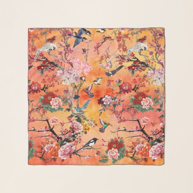 Private Chinese Garden (II) Scarf (Front)