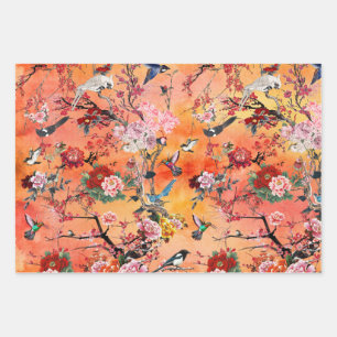 Private Chinese Garden (II) Wrapping Paper Sheets