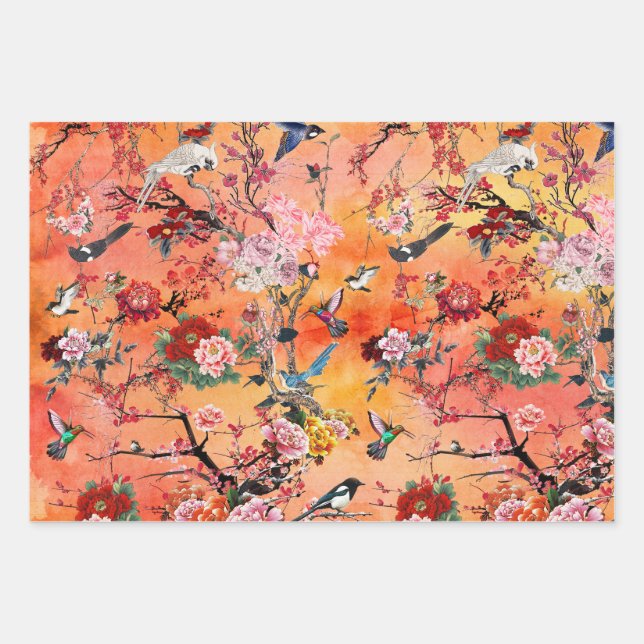 Private Chinese Garden (II) Wrapping Paper Sheets (Front)