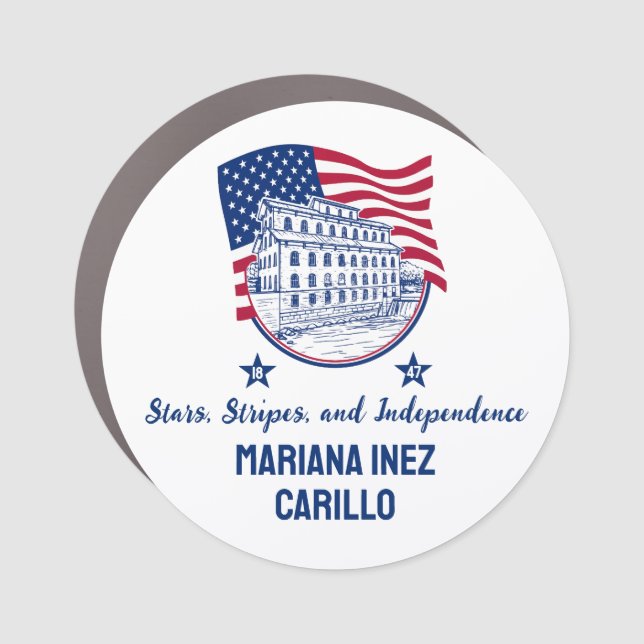 Private Client Independence Day Car Magnet (Front)