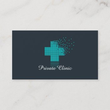 Private Clinic Doctor Medical Medicine First Aid Business Card by paplavskyte at Zazzle