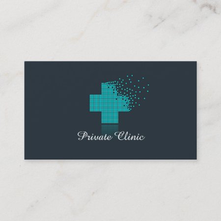 Private Clinic Doctor Medical Medicine First Aid Business Card