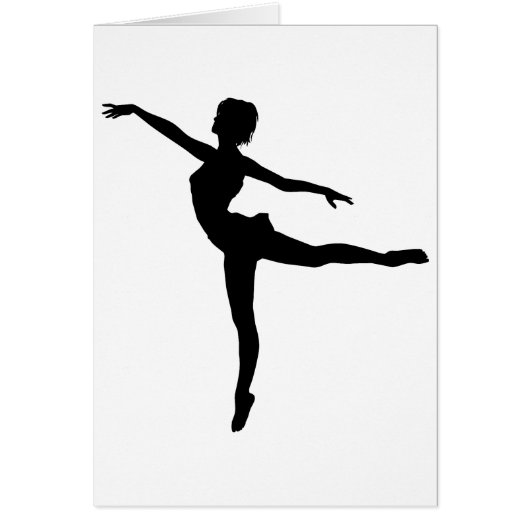 PRIVATE DANCER (silhouette - modern dance) ~ Cards (Front)