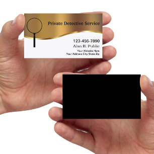Private Detective Business Cards