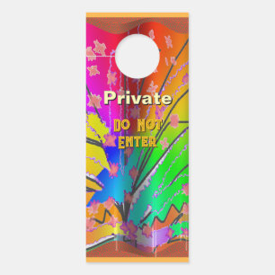 Private Do Not Enter Door Hanger
