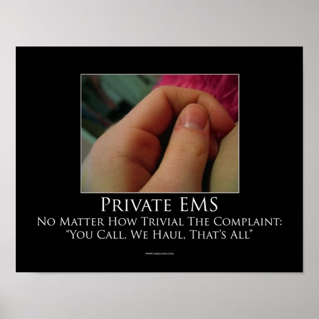 Private EMS Motivational Poster (Front)