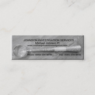 Private Investigation Business Card
