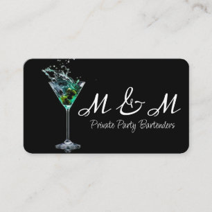 Private Party Bartender For Your Special Event Business Card