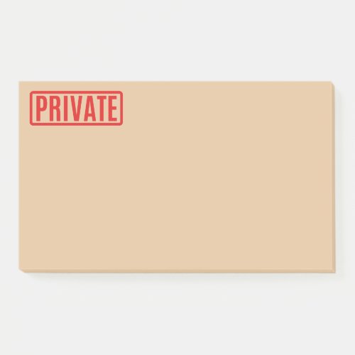 Private Post_it Notes