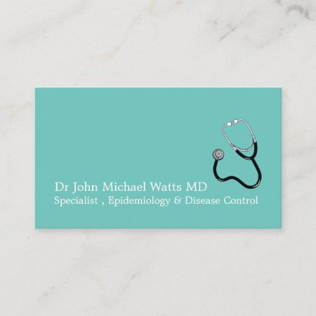 Private Practice Doctor Business Card