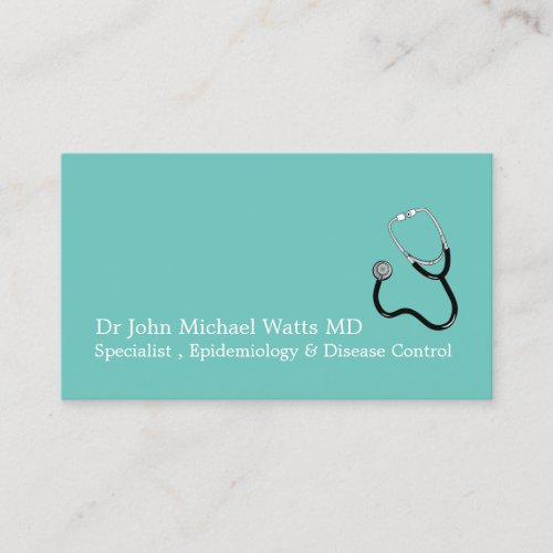 Private Practice Doctor Business Card