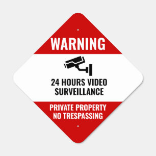 Private Property No Trespassing Sign