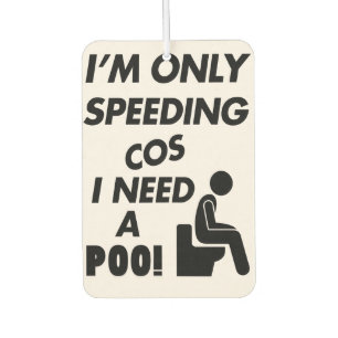 Private Property No Trespassing Surveillance Air Freshener