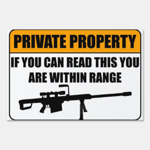 Private Property Sign