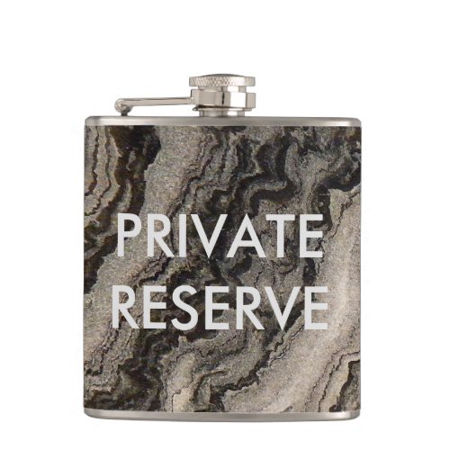 Private Reserve Granite Swirls Flask