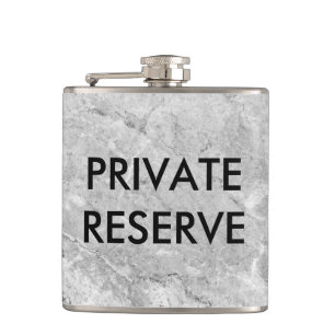 Private Reserve Gray Granite Flask
