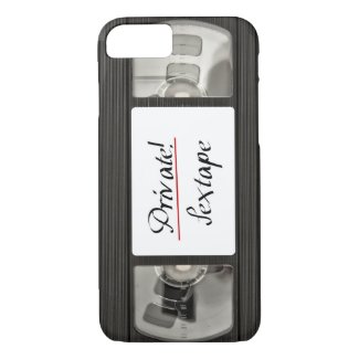 Private sextape! Naughty VHS tape retro design Case-Mate iPhone Case