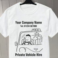 Private Vehicle Hire Cartoon T-Shirt