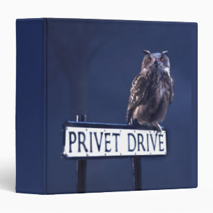 Privet Drive 3 Ring Binder