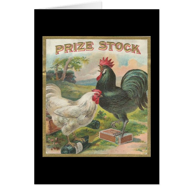 Prize Stock Cards (Front)