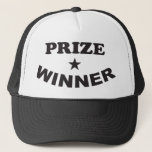 Prize Winner Trucker Baseball Cap Hat at Zazzle