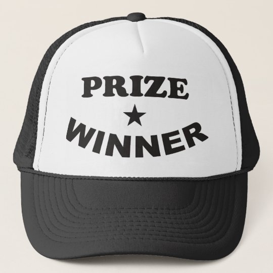 Prize Winner Trucker Baseball Cap Hat | Zazzle.com