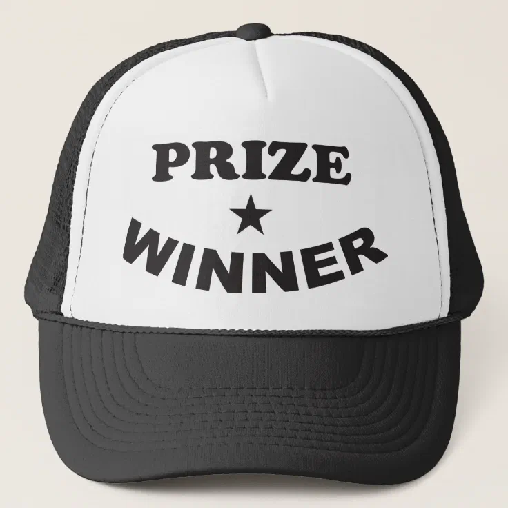 Prize Winner Trucker Baseball Cap Hat | Zazzle