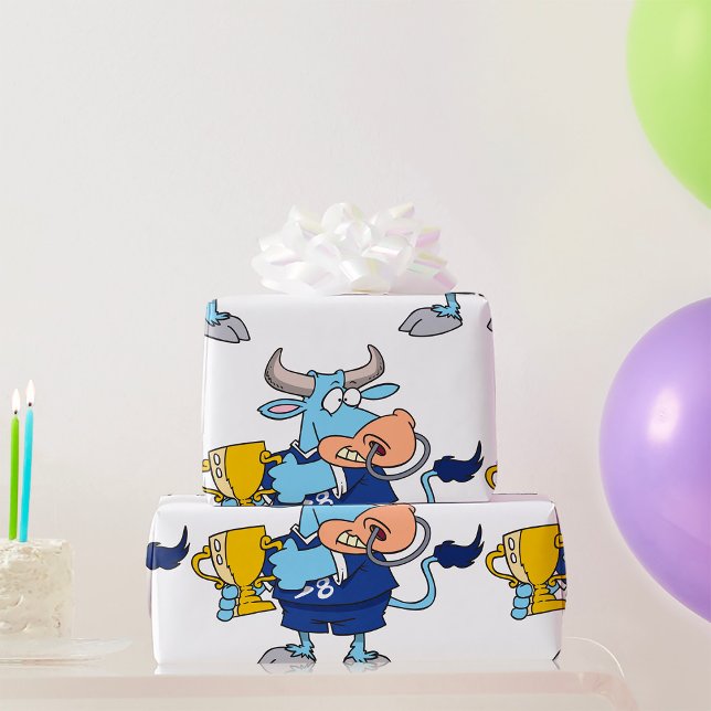 Prize Winning Bull Wrapping Paper (Creator Uploaded)