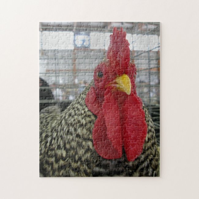 Prize Winning Rooster Jigsaw Puzzle