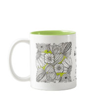 Prized Friendship with Abstract Flower Doodle