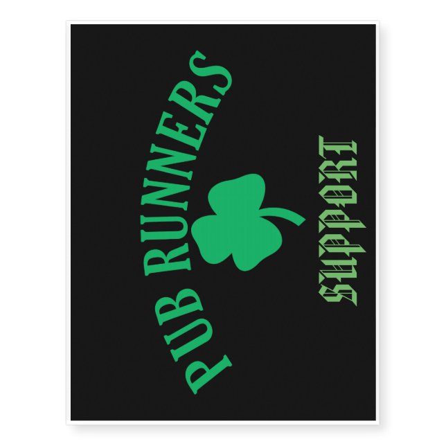 PRMC Support Gear Temporary Tattoos (Front)