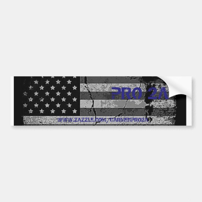PRO2A BUMPER STICKERS!! STICKER (Front)