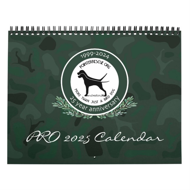 PRO 2025 25th Anniversary Calendar (Cover)