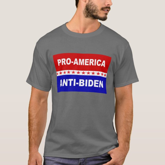 Pro America Anti Biden T-Shirt (Front)