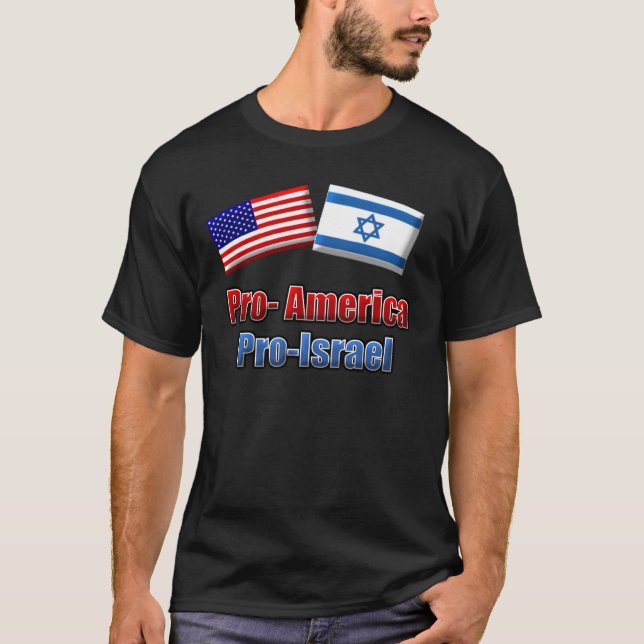 Pro-America/Israel T-Shirt (Front)