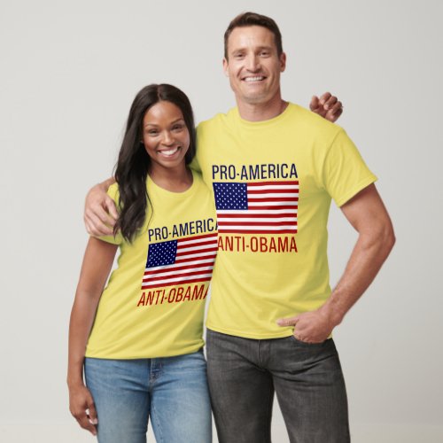 PRO_AMERICAN ANTI_OBAMA T_Shirt