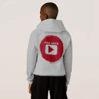 Hoodie with Melville School logo