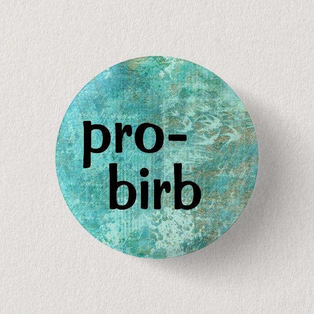 Pro-birb Button (Front)