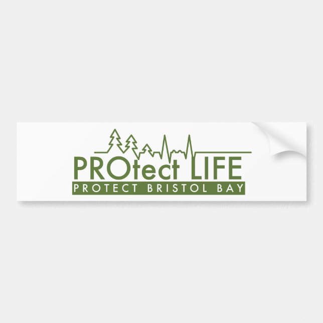 PRO Bristol Bay Habitat Bumper Sticker (Front)