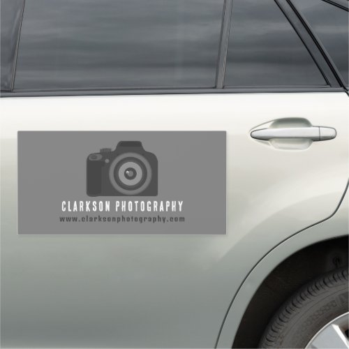 Pro Camera Icon Photographer Photography Car Magnet