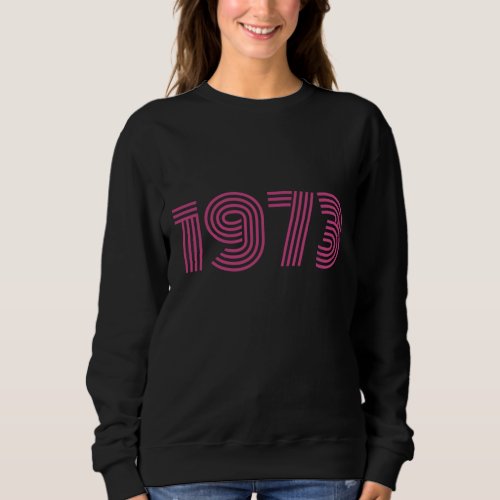 Pro Choice 1973 Protect Roe v Wade Womens Sweatshirt