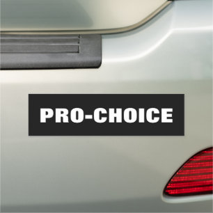 Pro choice black women’s pro choice abortion right car magnet