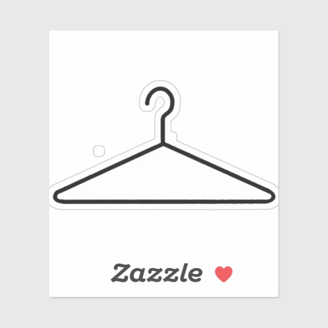 Pro-Choice Coat Hanger Sticker (Sheet)